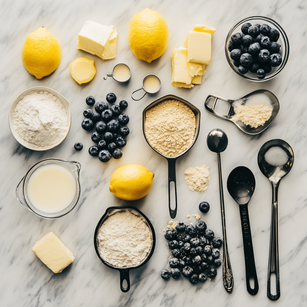 Recipe for Blueberry Lemon Cornbread – Ultimate Zesty Comfort in 5 Steps 6 Ingredients for recipe for blueberry lemon cornbread
